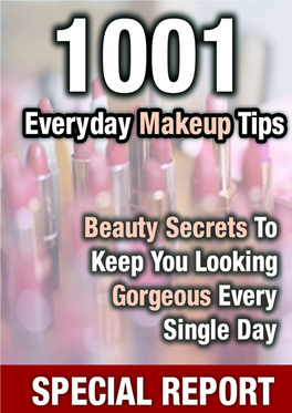 1001 Everyday Makeup Tips?