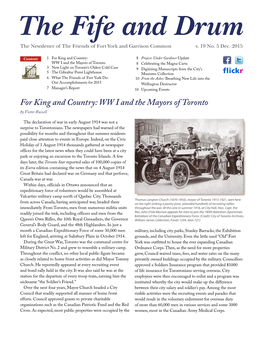 The Fife and Drum, Dec. 2015, V. 19 No. 5