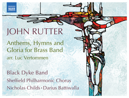 JOHN RUTTER Anthems, Hymns and Gloria for Brass Band Arr