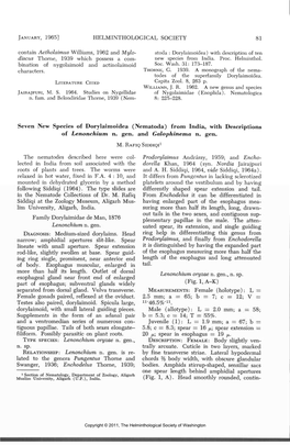 81 N. Sp. 2.5 Mm; a = 65; B