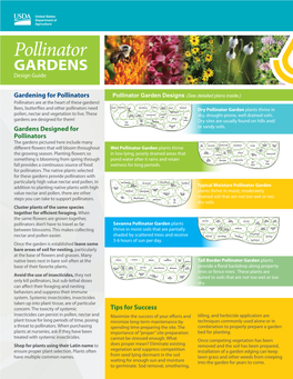 Pollinator GARDENS Design Guide