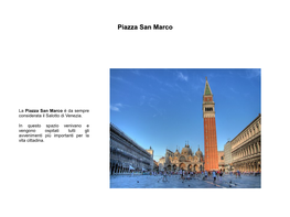 Piazza San Marco