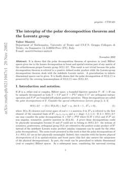 The Interplay of the Polar Decomposition Theorem And