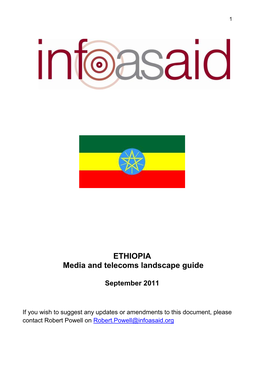 ETHIOPIA Media and Telecoms Landscape Guide