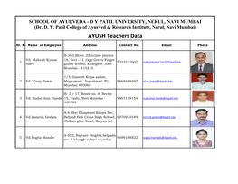 Dy Patil University, Nerul, Navi Mumbai