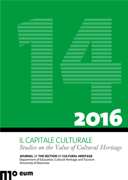 Studies on the Value of Cultural Heritage