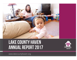 Lake County Haven Annual Report 2017