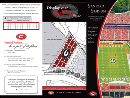 Sanford Stadium… Future