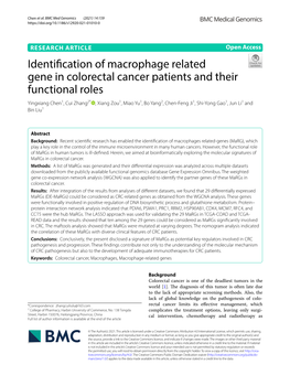 Downloaded from the Publicly Available Functional Genomics Database Gene Expression Omnibus