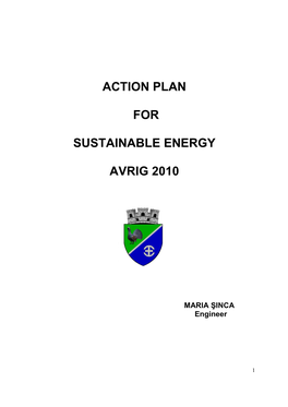 Action Plan for Sustainable Energy Avrig 2010