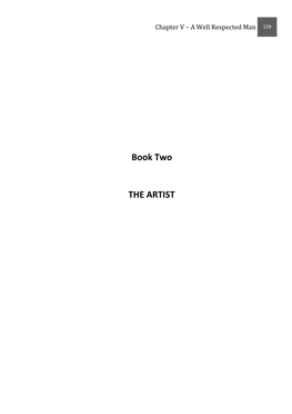 Book Two the ARTIST