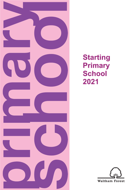 Primary School Booklet 2019