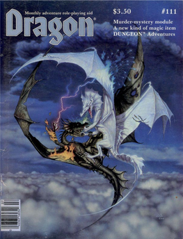 Dragon Magazine #111