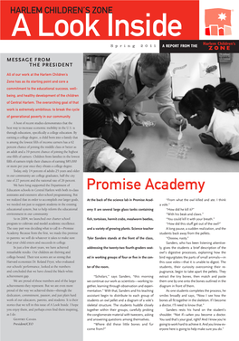 Promise Academy Assistants and Extensive After-School Programming