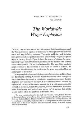 The Worldwide Wage Explosion