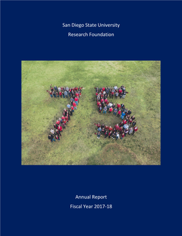 2017-18 SDSU Research Foundation Annual Report