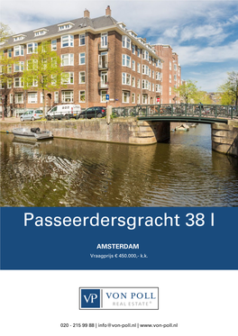 Te Koop: Passeerdersgracht 38 I in Amsterdam
