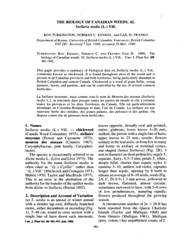 Hitchcock and Cronquist 19731, Longer Than Sepals, Opening by 6 Teeth to Hult6n 1970; Taylor and Macbryde 1977)