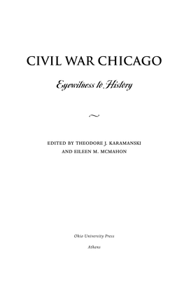 Civil War Chicago