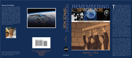 REMEMBERING the SPACE AGE ISBN 978-0-16-081723-6 F Asro El Yb T Eh S Epu Ir Tn E Edn Tn Fo D Co Mu E Tn S , .U S