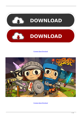 Costume Quest Download