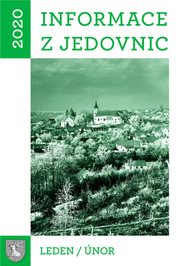 Informace Z Jedovnic 1+2 / 2020