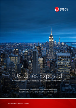 US Cities Exposed a Shodan-Based Security Study on Exposed Assets in the US
