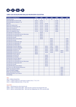 Linea 102 Escalaplano-Ballao-Muravera-Colostrai