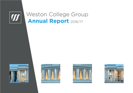 Weston College Group Annual Report 2016/17