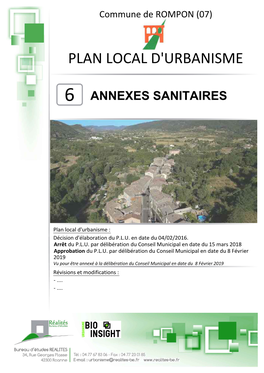 Annexes Sanitaires