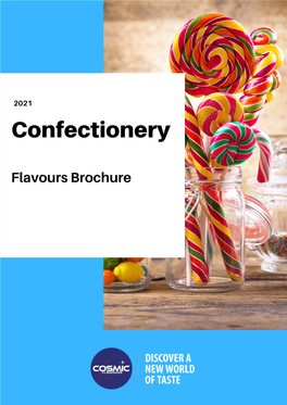 Cosmic Flavours Confectionery Brochure 2021