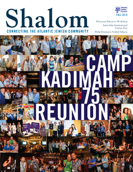 CONNECTING the ATLANTIC JEWISH COMMUNITY CAMP KADIMAH 75 REUNION Tickets Onsaleseptember21