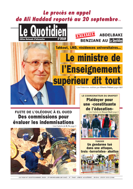 Pdf Le Quotidien D Oran