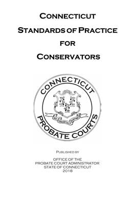 Connecticut Standards of Practice for Conservators