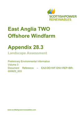 East Anglia TWO Offshore Windfarm Appendix 28.3