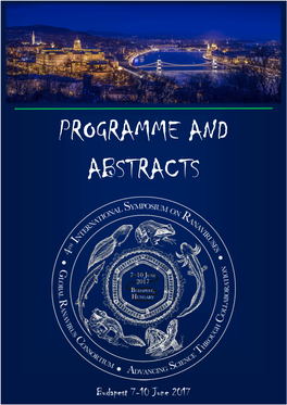 Programme and Abstracts