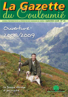 Ouverture 2008/2009