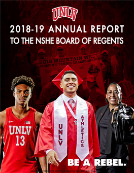 UNLV Athletics’ 2018-19 Academic, Athletic, and Administrative Activities