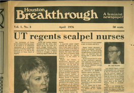 Utregentsscalpel Nurses, the University of Texas Nurses and Nursing Students Doctors