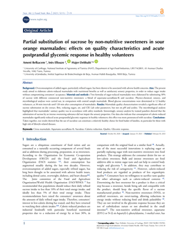 The North African Journal of Food and Nutrition Research, 5(11): 1-9