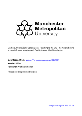 Downloaded From: Version: Other Publisher: Visit Manchester