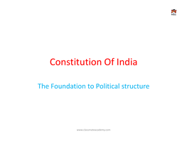 Constitution of India