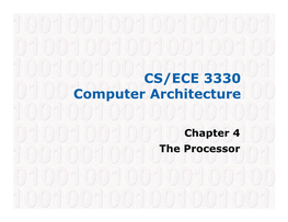 CS/ECE 3330 Computer Architecture