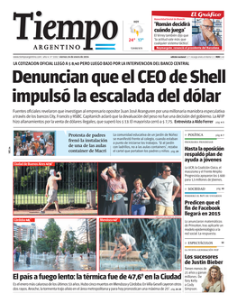 Denuncian Que El CEO De Shell Impulsó La Escalada Del Dólar