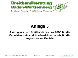 Anlage 3 Auszug Breitbandatlas