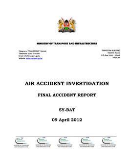 Air Accident Investigation