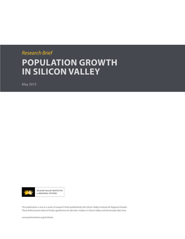 Population Growth in Silicon Valley