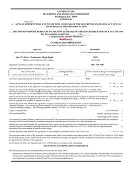 ANNUAL REPORT PURSUANT to SECTION 13 OR 15(D)