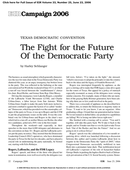 Texas Democratic Convention: the Fight for the Future of The