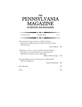 Pennsylvania Magazine of History and Biography